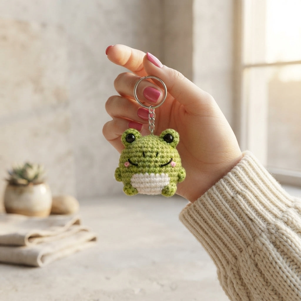 Delightful Mushroom Mini | Amigurumi Keychain PDF