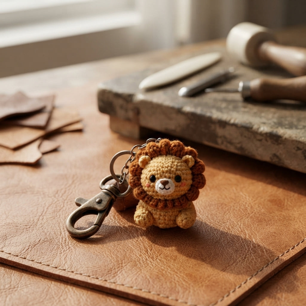 Delightful Mushroom Mini | Amigurumi Keychain PDF