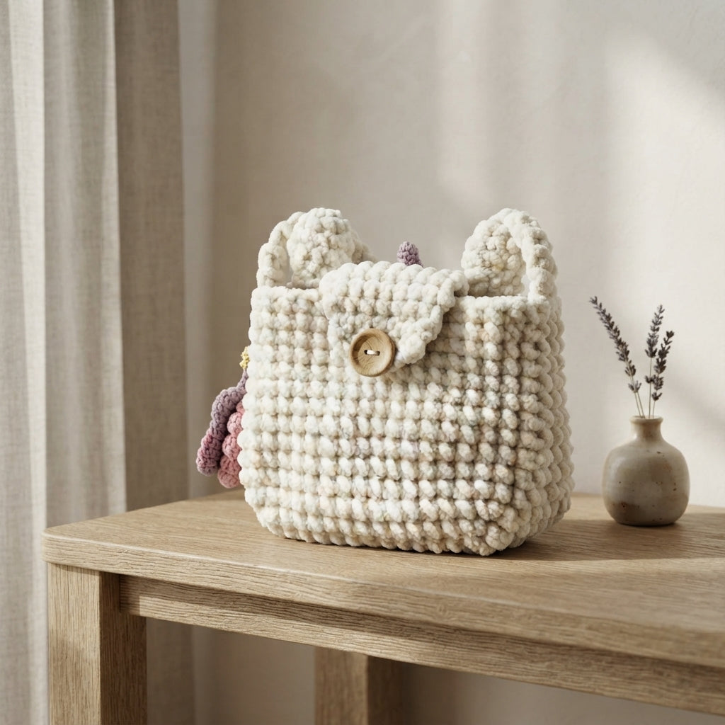 Unicorn Diy Bag | Crochet Pattern PDF