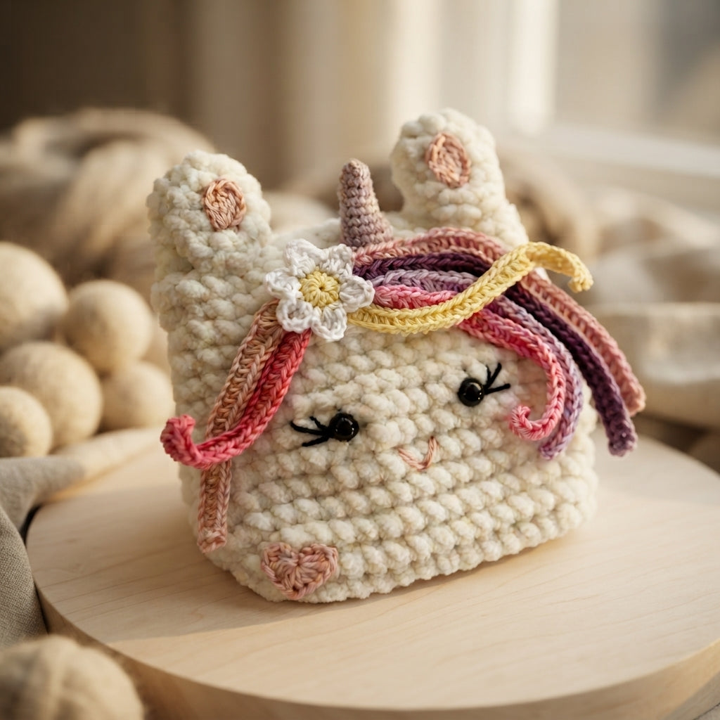 Unicorn Diy Bag | Crochet Pattern PDF