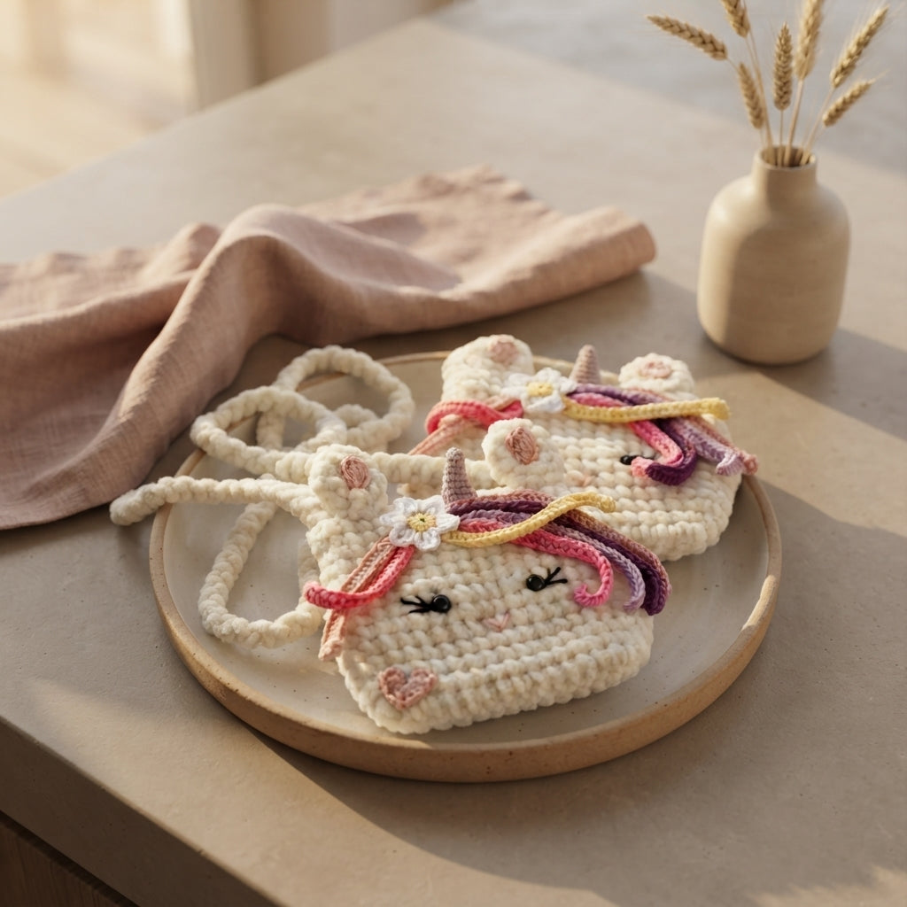 Unicorn Diy Bag | Crochet Pattern PDF