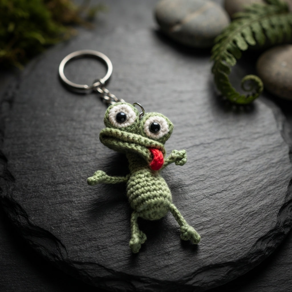 Pretty Keychain Charm | Handmade Crochet Pattern — Design 8