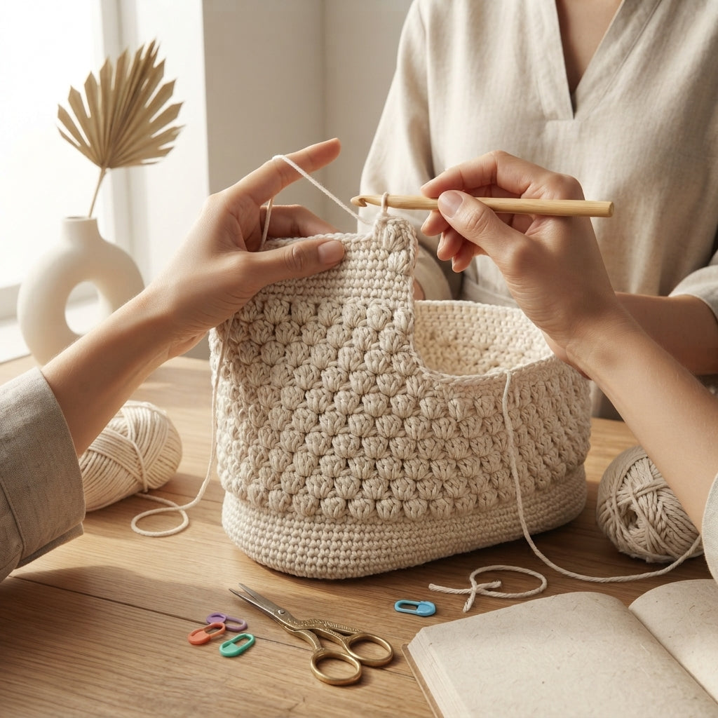 Shopper Tote Market Bag Tote | Crochet Pattern PDF