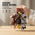Playful Keychain Mini Charm | Amigurumi Pattern — Design 5