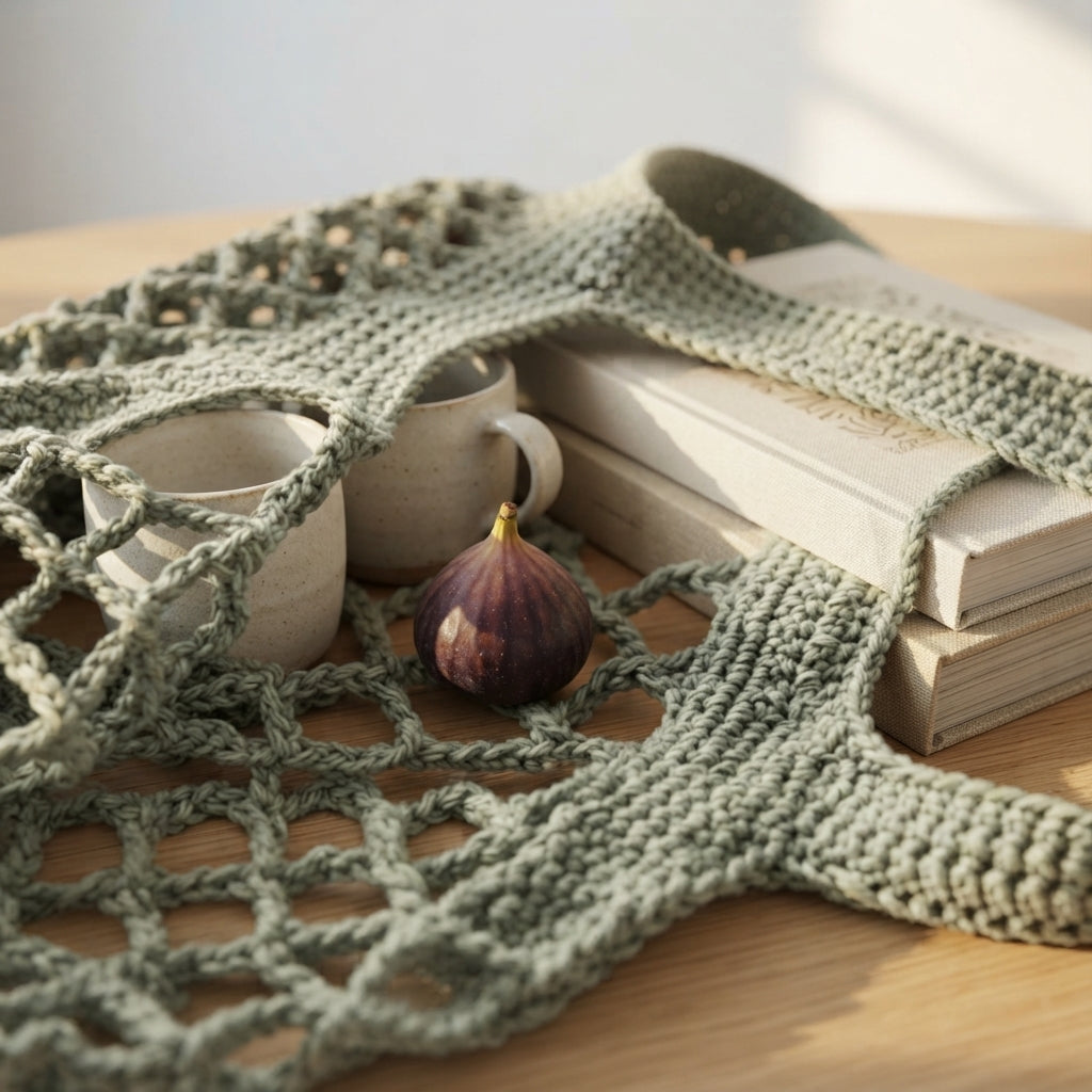 Market Bag Net Bag Tote | Crochet Pattern PDF