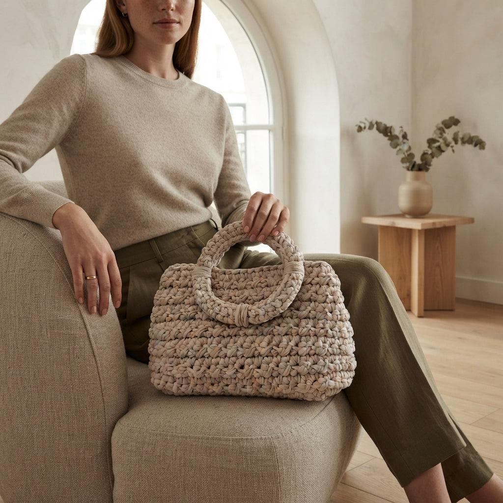 Shoulder Bag Beach Bag Tote V3 | Crochet Pattern PDF
