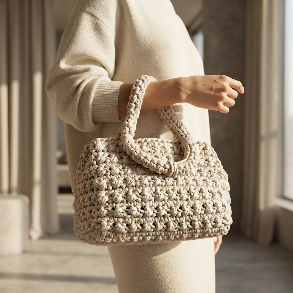 Shoulder Bag Beach Bag Tote V3 | Crochet Pattern PDF