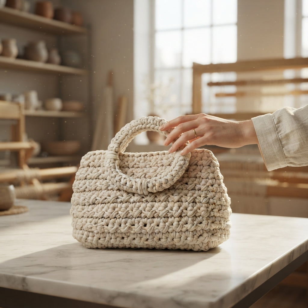 Shoulder Bag Beach Bag Tote V3 | Crochet Pattern PDF