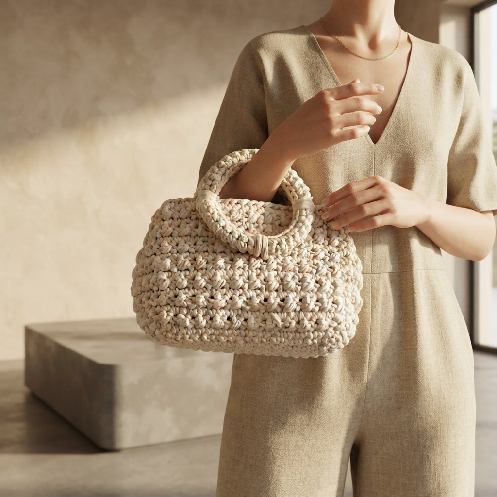 Shoulder Bag Beach Bag Tote V3 | Crochet Pattern PDF