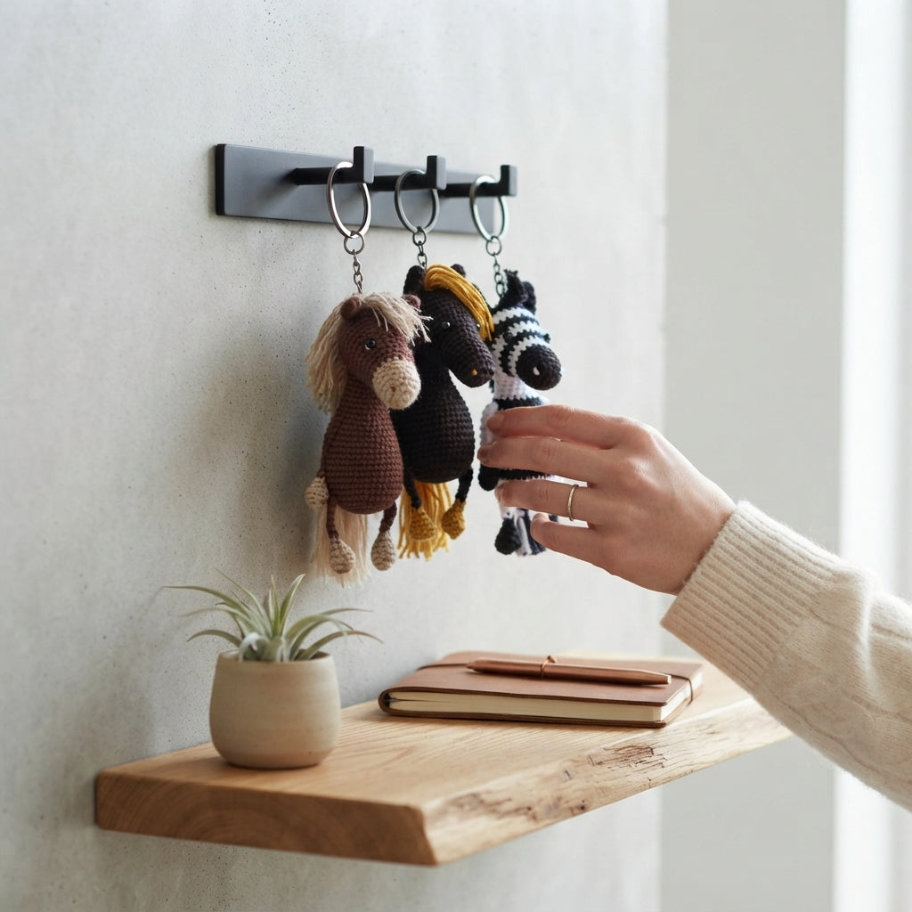 Playful Keychain Mini Charm | Amigurumi Pattern — Design 5