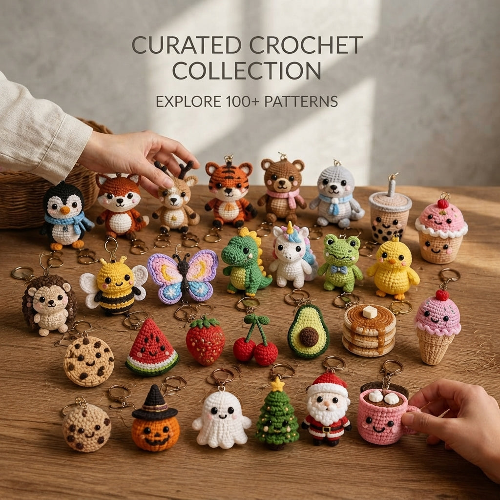 Massive 90+ Mini Charm Patterns | Crochet Bundle