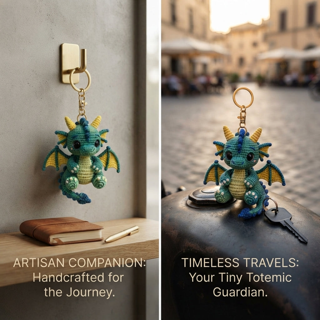 Enchanting Bag Charm Keyring | Amigurumi Guide PDF — Design 8