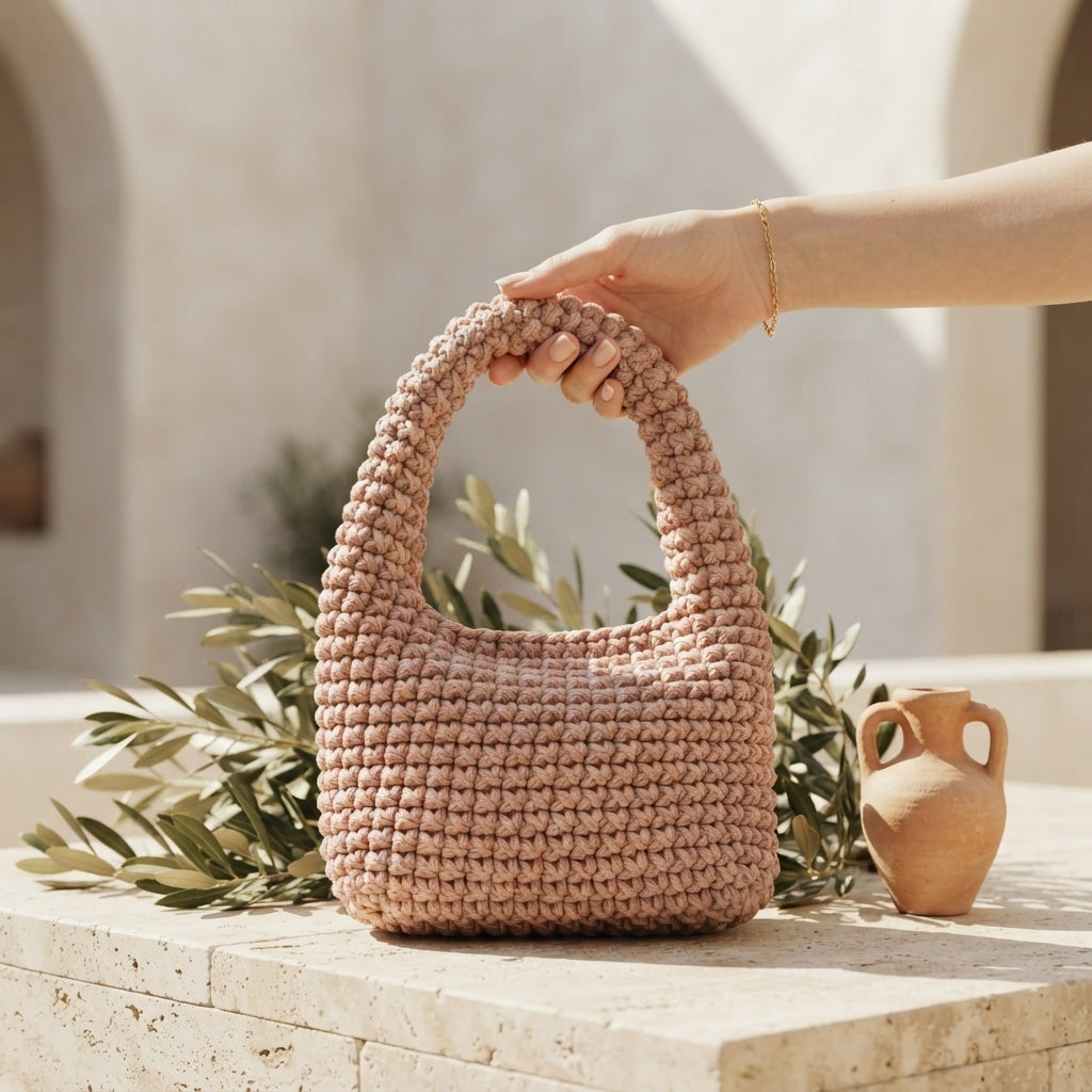 Purse Handbag Beach Bag V8 | Crochet Pattern PDF