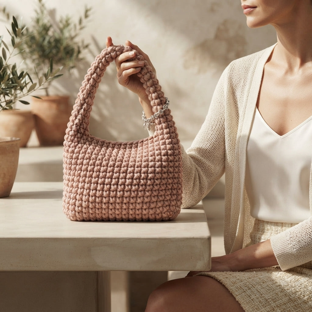 Purse Handbag Beach Bag V8 | Crochet Pattern PDF