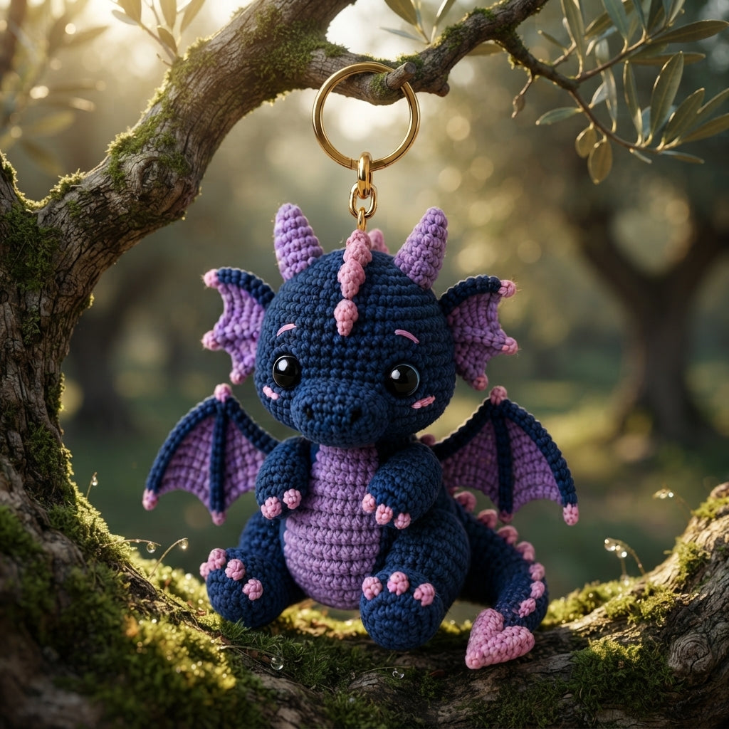 Enchanting Bag Charm Keyring | Amigurumi Guide PDF — Design 8