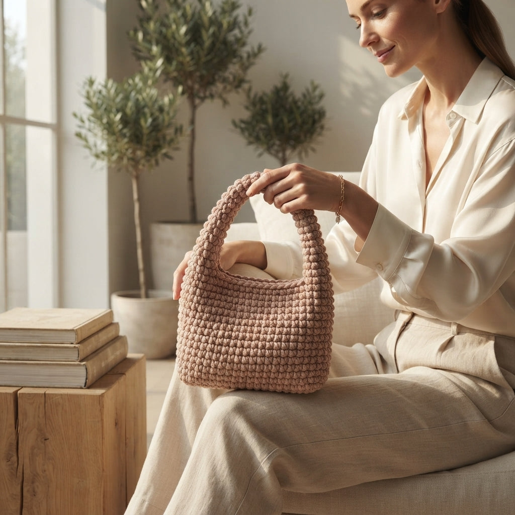 Purse Handbag Beach Bag V8 | Crochet Pattern PDF