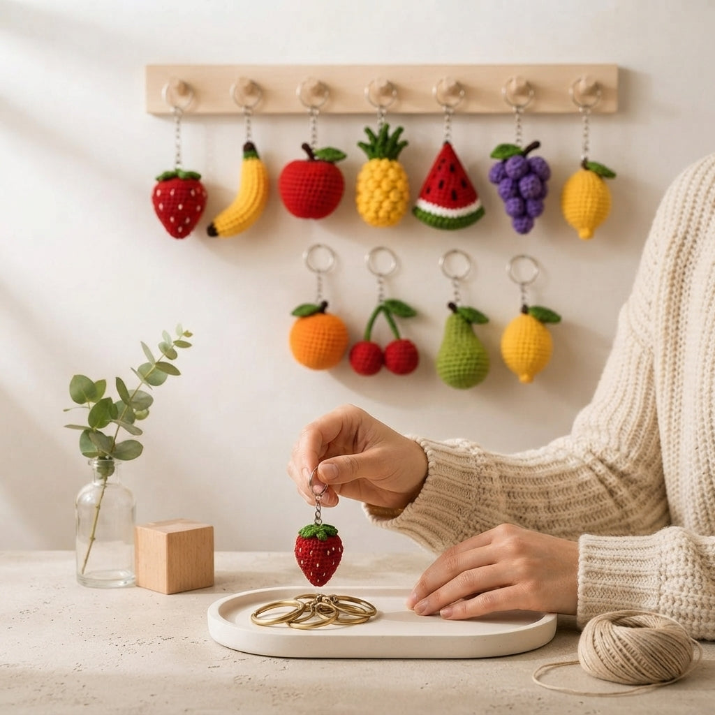 Premium 10+ Mini Charms | Amigurumi Pattern Pack — Design 3