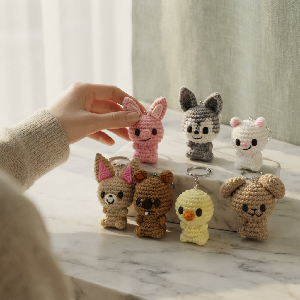 Epic Crochet Collection | 8+ Keychain Patterns — Design 2
