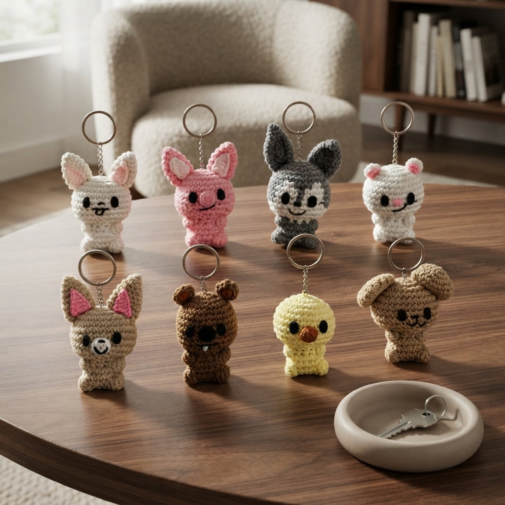 Epic Crochet Collection | 8+ Keychain Patterns — Design 2
