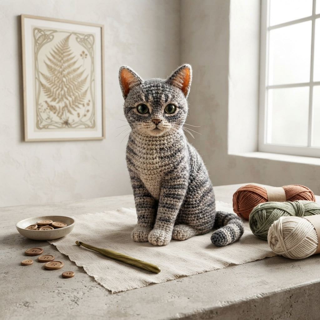 Kitten Toy Realistic | Amigurumi Pattern PDF