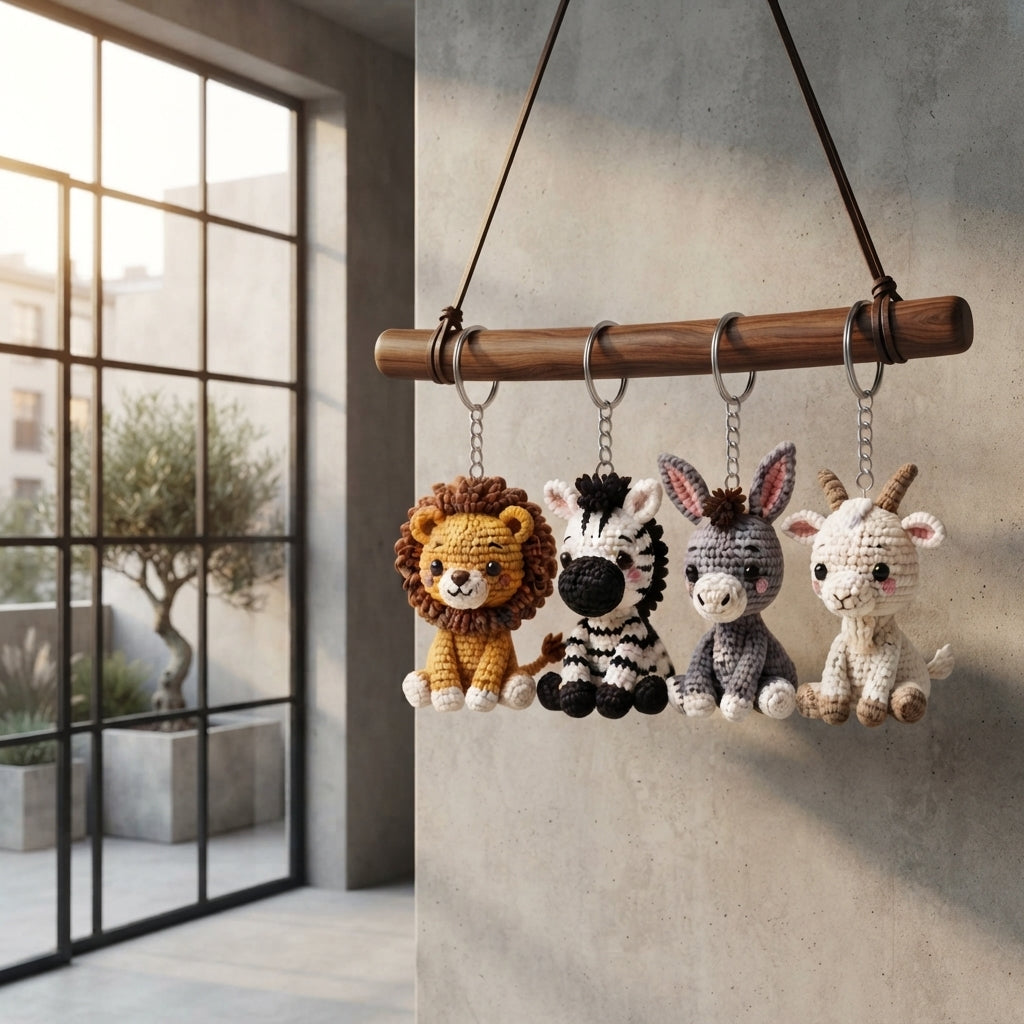 Mega 100 Crochet Keychain Patterns | PDF Bundle — Design 5