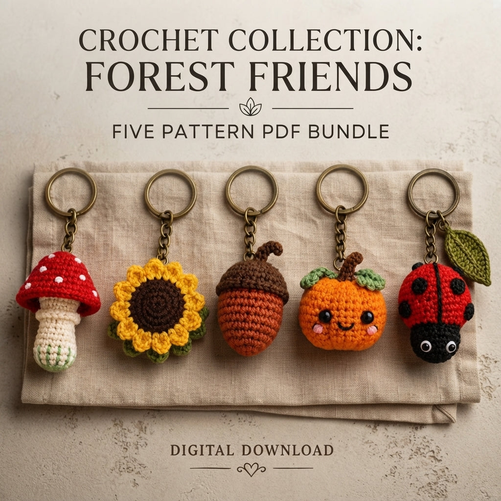 Ultimate Keychain Collection | 5+ Amigurumi PDF — Design 2