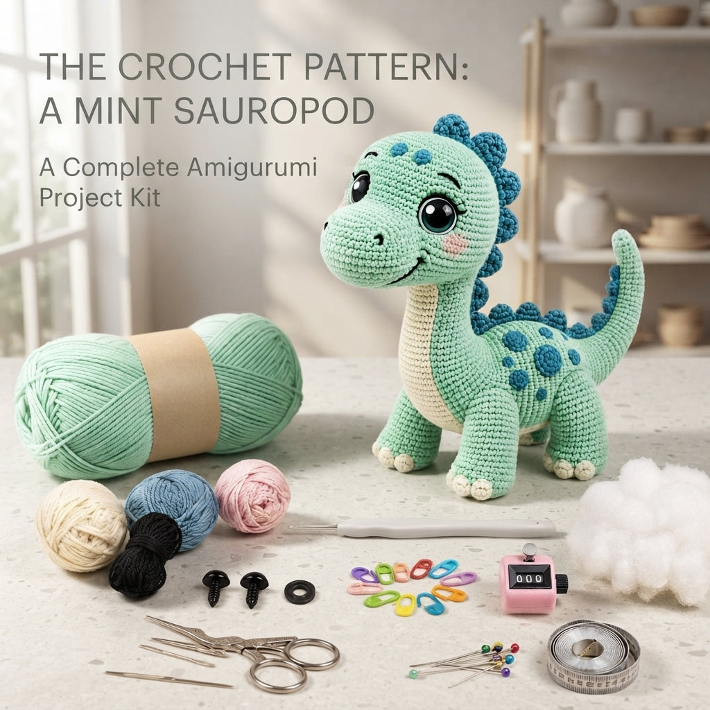 Amigurumi Dinosaur Doll | Amigurumi PDF Guide