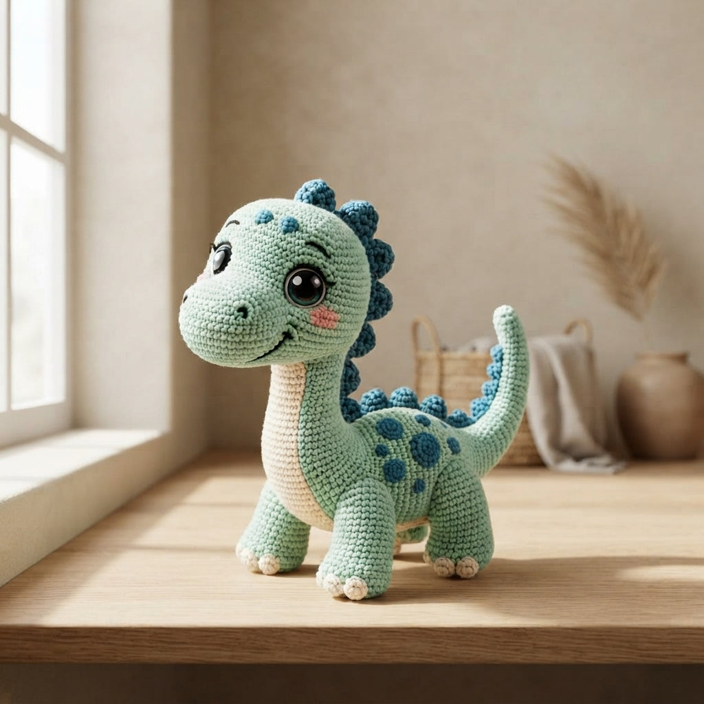 Amigurumi Dinosaur Doll | Amigurumi PDF Guide
