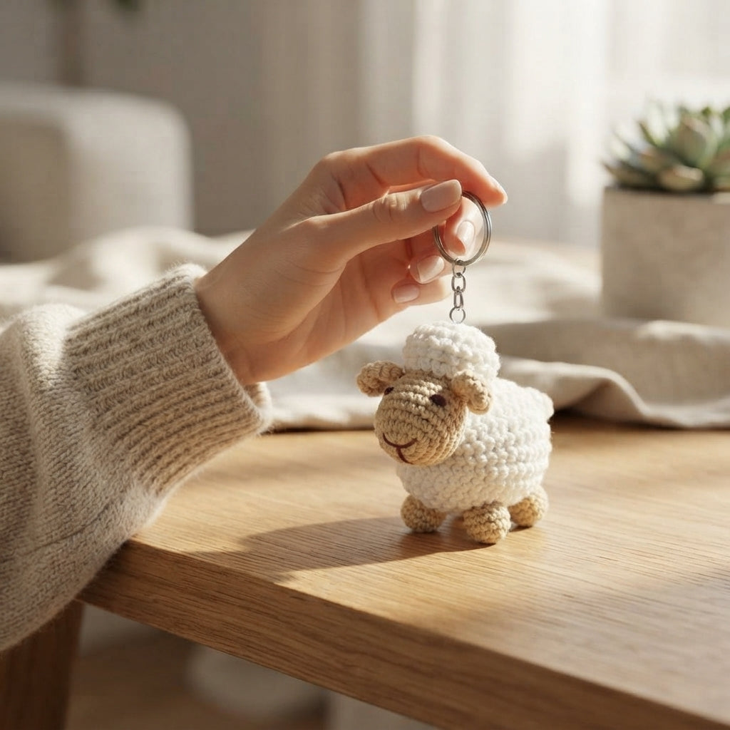 Cute Keychain Keyring | Amigurumi PDF Guide — Design 9