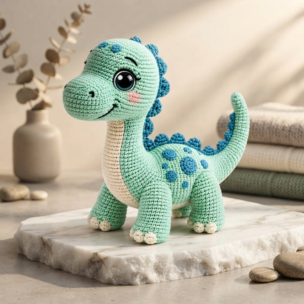 Amigurumi Dinosaur Doll | Amigurumi PDF Guide