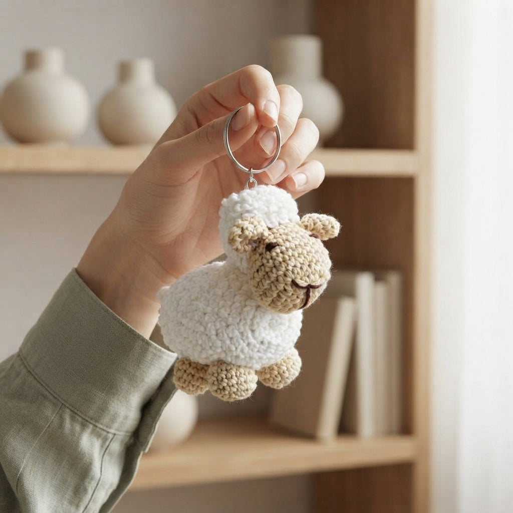 Cute Keychain Keyring | Amigurumi PDF Guide — Design 9