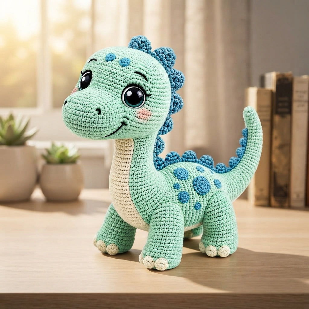 Amigurumi Dinosaur Doll | Amigurumi PDF Guide