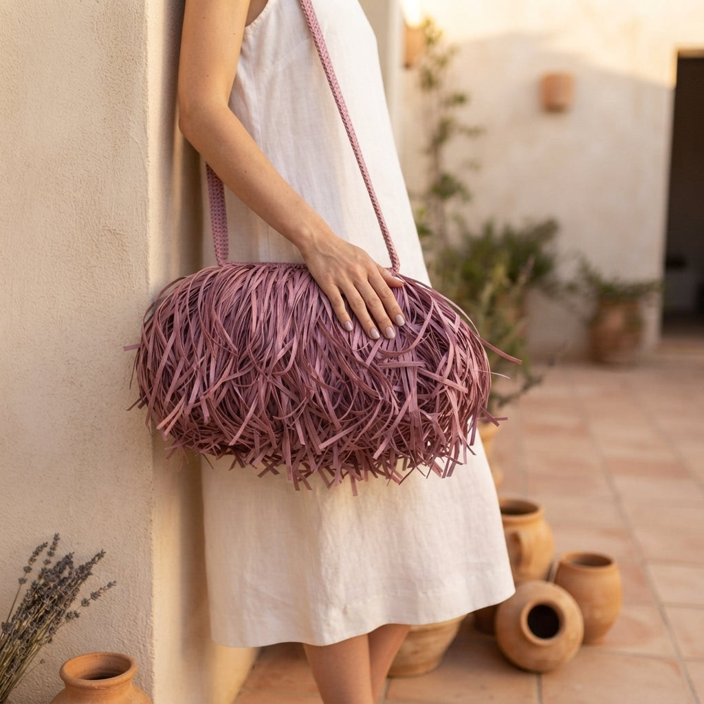 Beach Bag Boho Clutch | Crochet Pattern PDF
