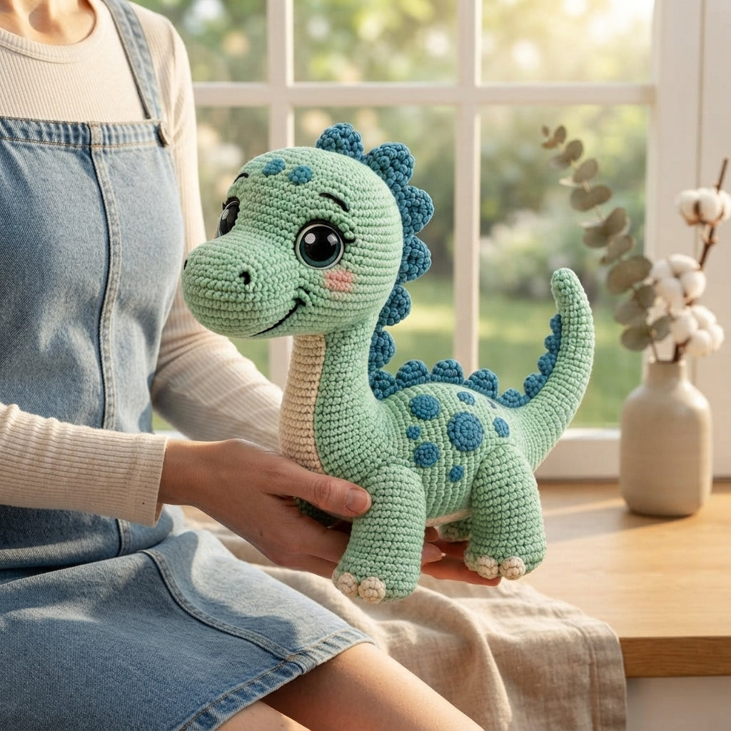 Amigurumi Dinosaur Doll | Amigurumi PDF Guide