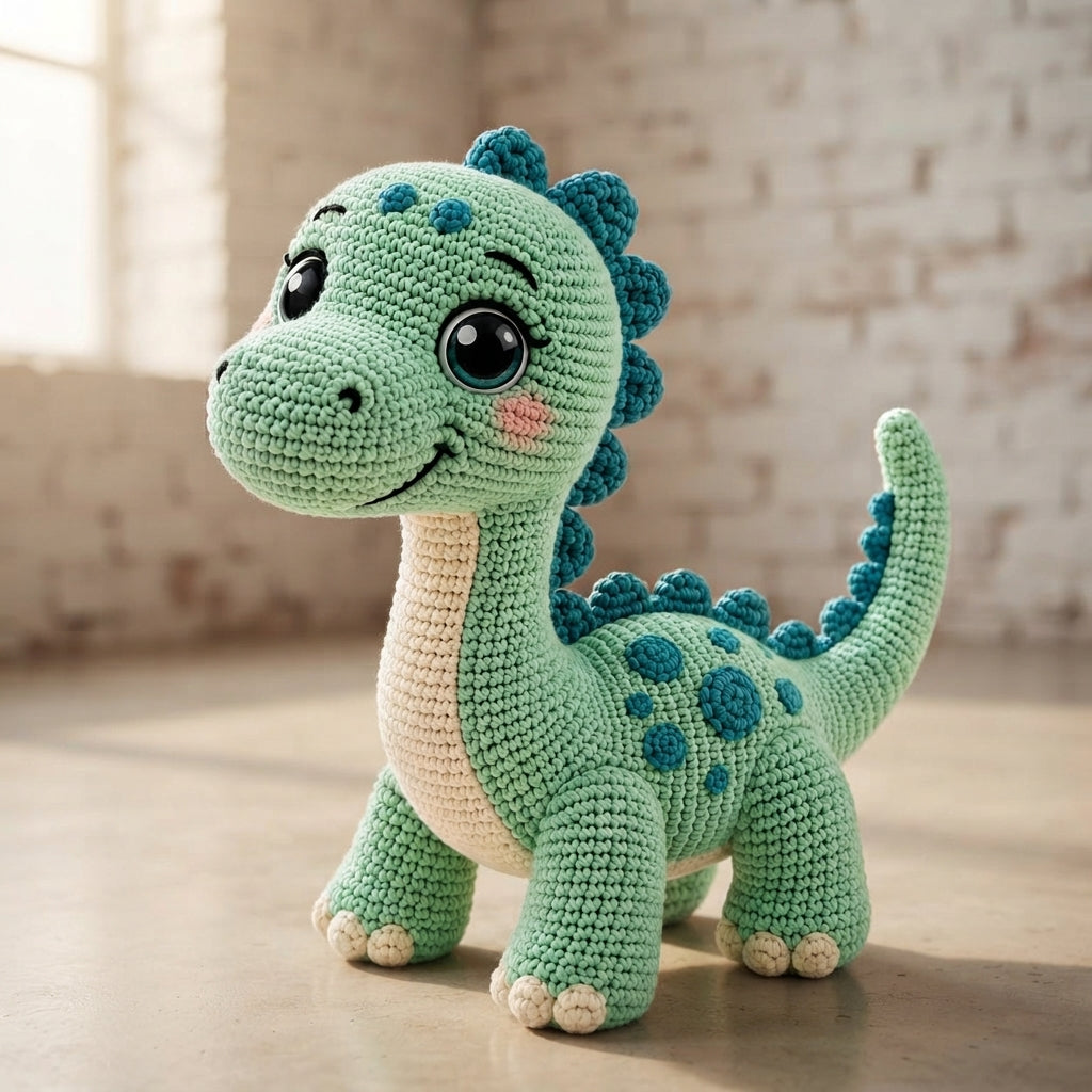 Amigurumi Dinosaur Doll | Amigurumi PDF Guide