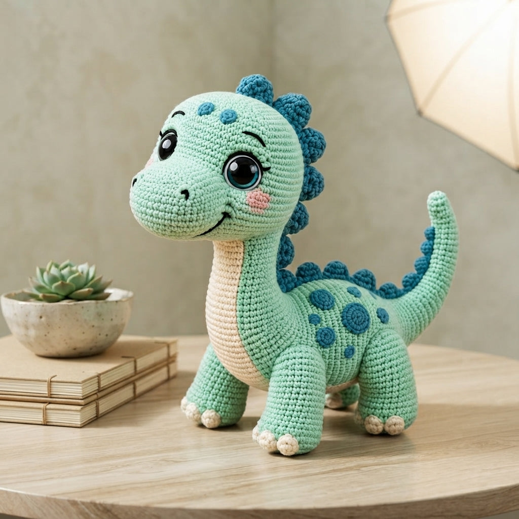 Amigurumi Dinosaur Doll | Amigurumi PDF Guide