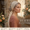 Hera Mesh Boho Headscarf | Beginner Crochet Pattern PDF