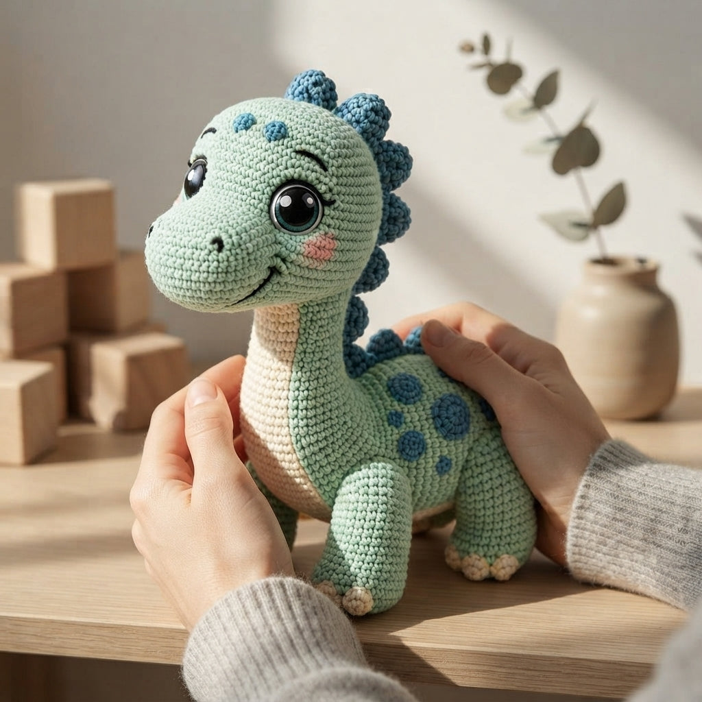 Amigurumi Dinosaur Doll | Amigurumi PDF Guide