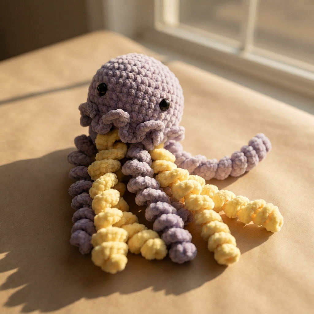 Charming Jellyfish Companion | Crochet Pattern PDF