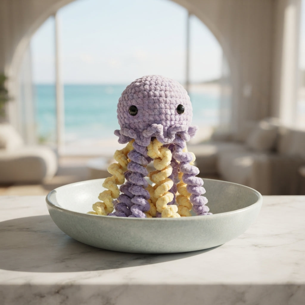 Charming Jellyfish Companion | Crochet Pattern PDF