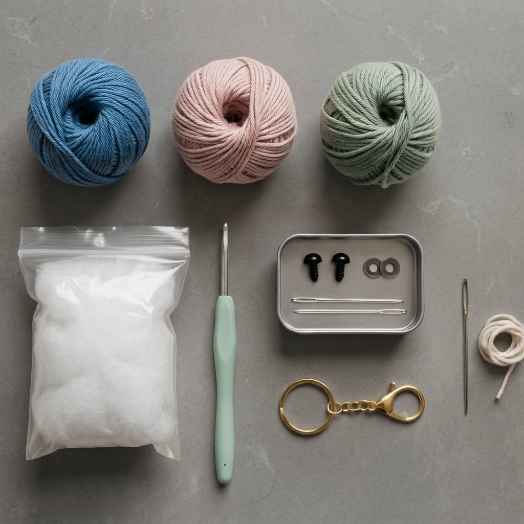 Lovely Keychain Accessory | Crochet PDF Pattern — Design 12