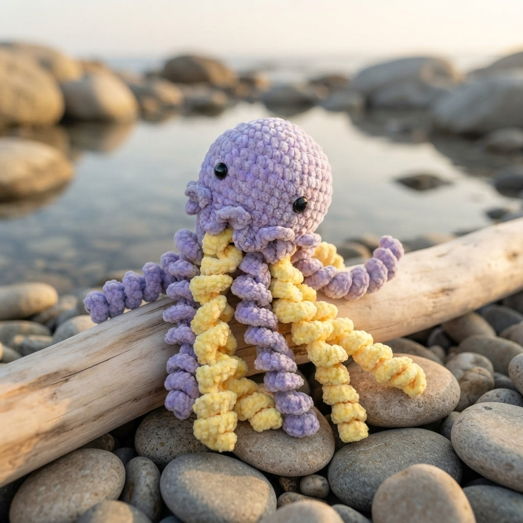 Charming Jellyfish Companion | Crochet Pattern PDF