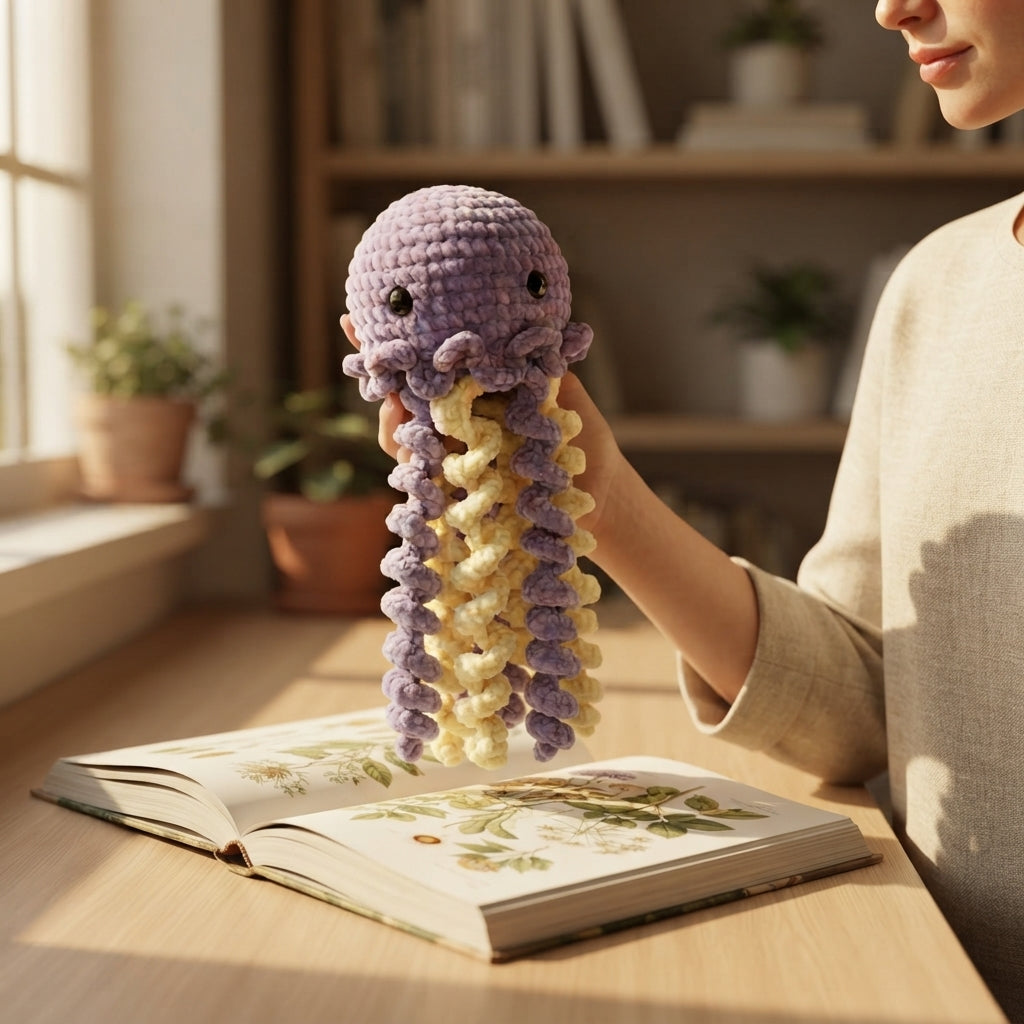 Charming Jellyfish Companion | Crochet Pattern PDF