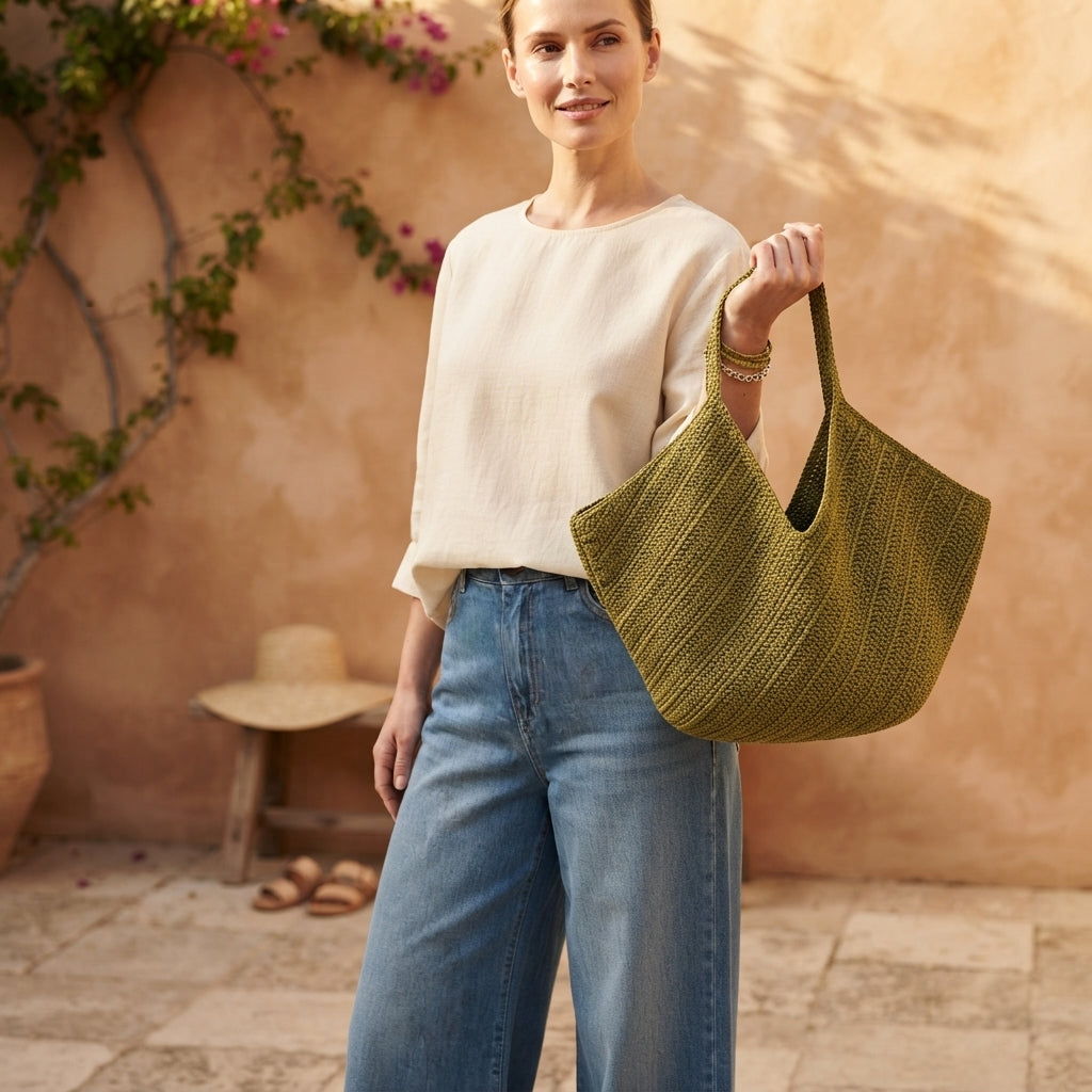 Purse Handbag Beach Bag V2 | Crochet Pattern PDF