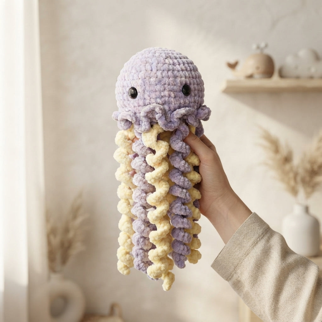 Charming Jellyfish Companion | Crochet Pattern PDF