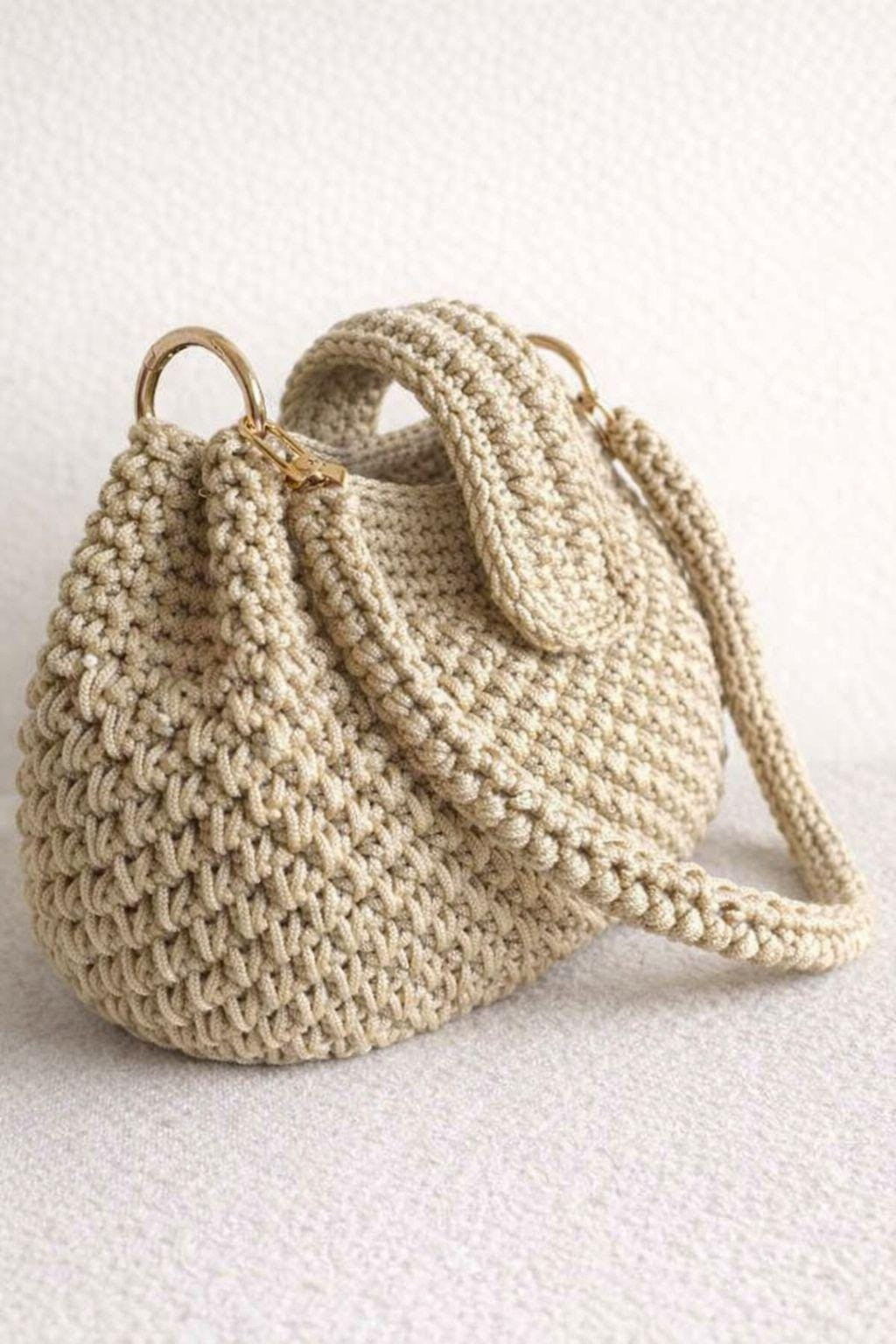 Hand Shoulder Shoulder Bag | Crochet Pattern PDF