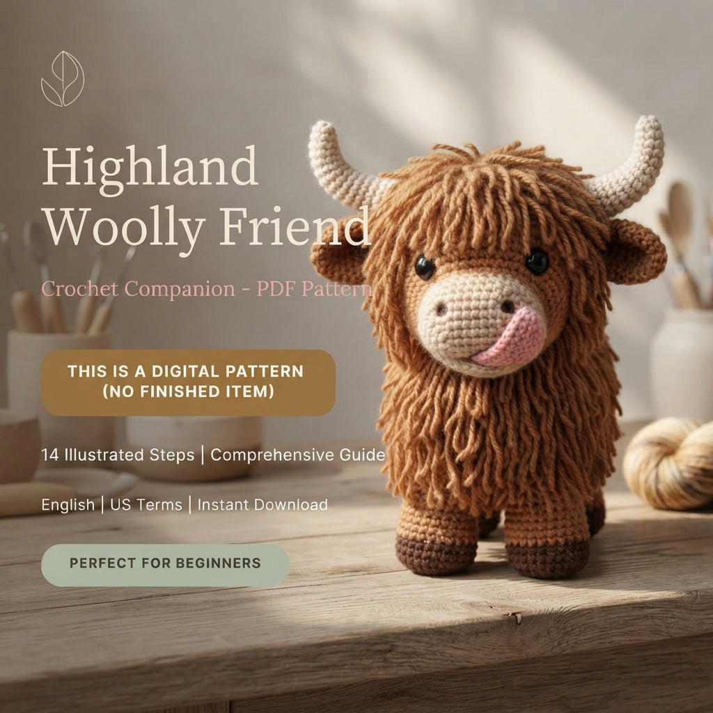 Amigurumi Little Cow V2 | Amigurumi Pattern PDF