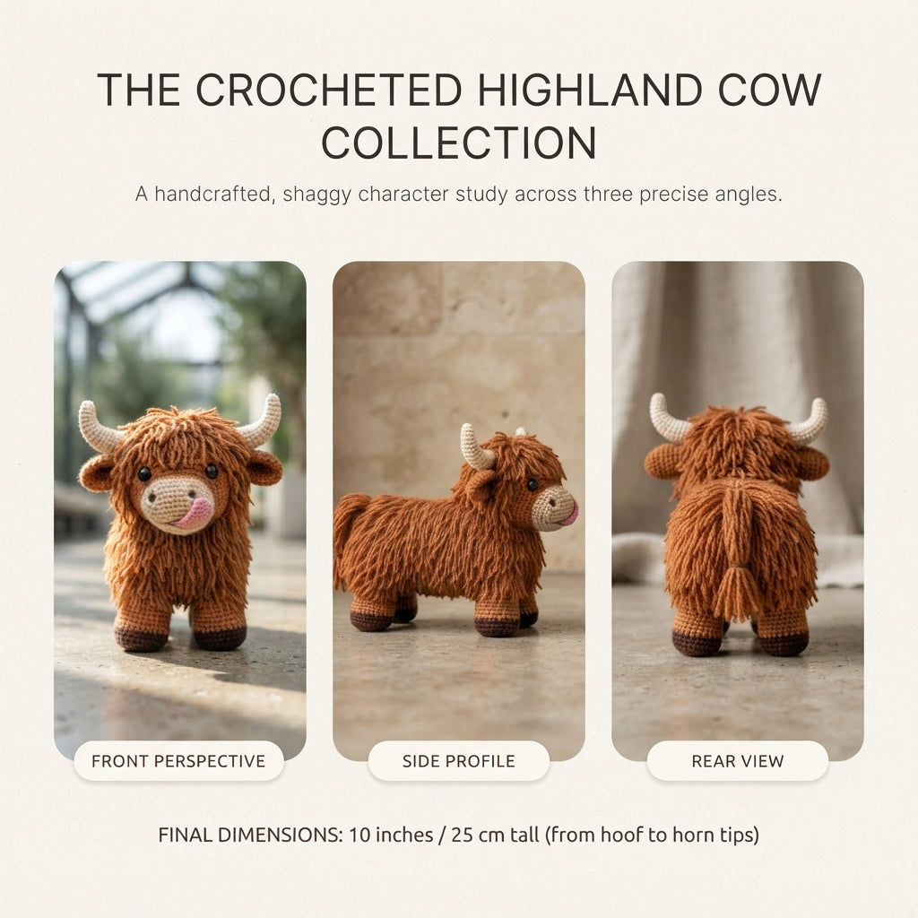 Amigurumi Little Cow V2 | Amigurumi Pattern PDF