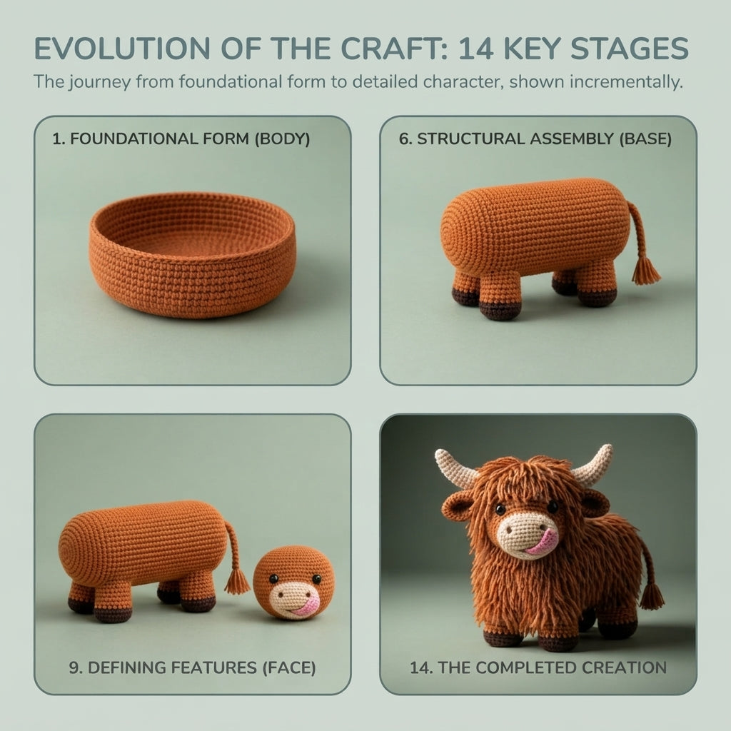 Amigurumi Little Cow V2 | Amigurumi Pattern PDF