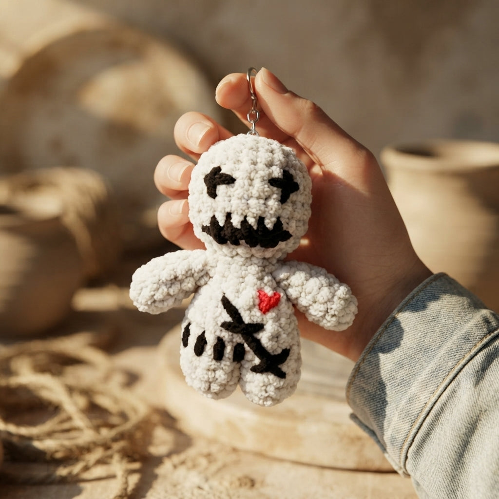Delightful Keychain Mini | Amigurumi Keychain PDF — Design 5